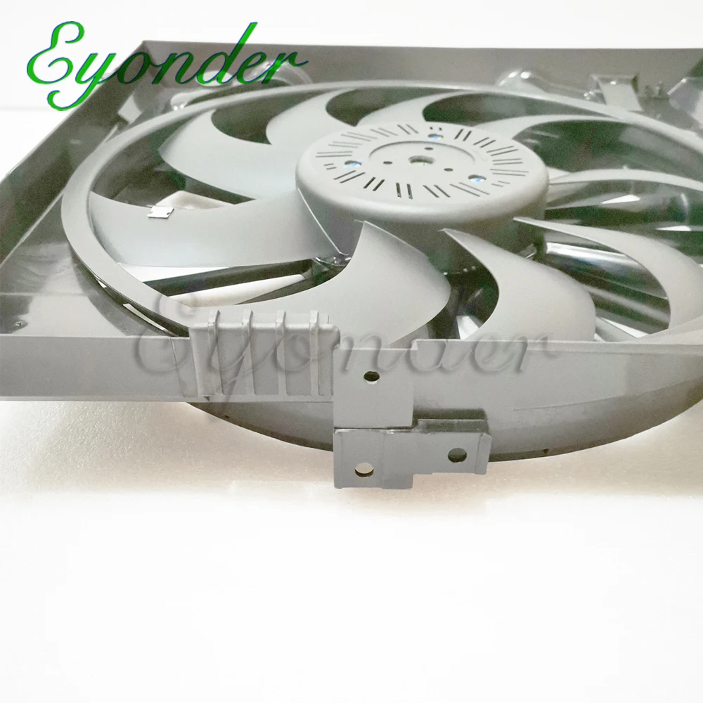 Electric Motor Radiator Fan with Motor for Jaguar XF XJ XJR XK XKR XF C2Z13765 C2D18413 C2P9525