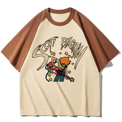 Scott Pilgrim top women graphic Tee female y2k streetwear funny clothing