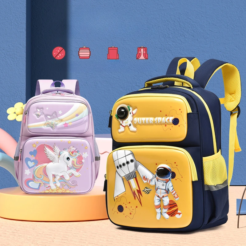 Kids Backpack for Boy Cartoon Backpack Hard Shell Backpack for Girl School Bags Mother Kids Bags for Girl Travel Bags Mochila