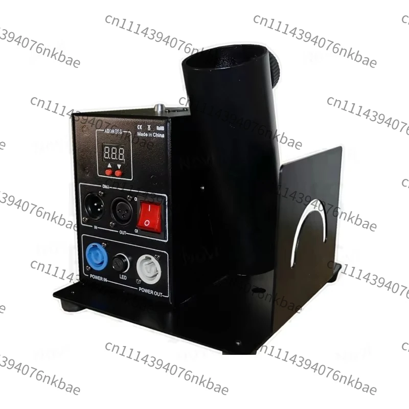 Single Head Electronic Confetti Cannon Launcher, DMX512 & Remote Control Paper Blaster for Stage Wedding Party Atmosphere