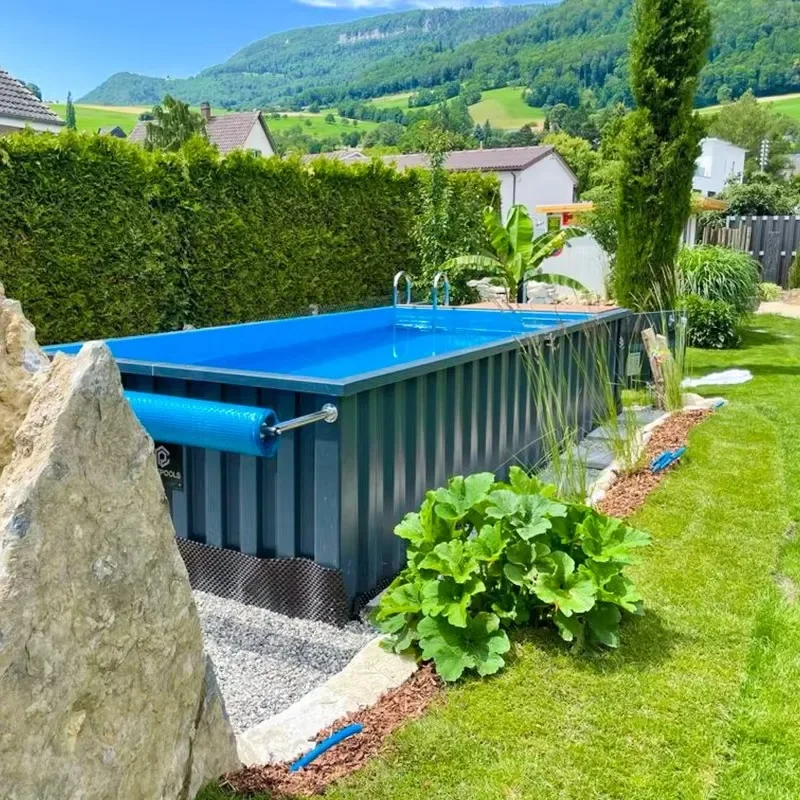 Window on Sale Pool Tools & Accessories 20ft 40ft Fiberglass Above Ground House Container Swimming Pool