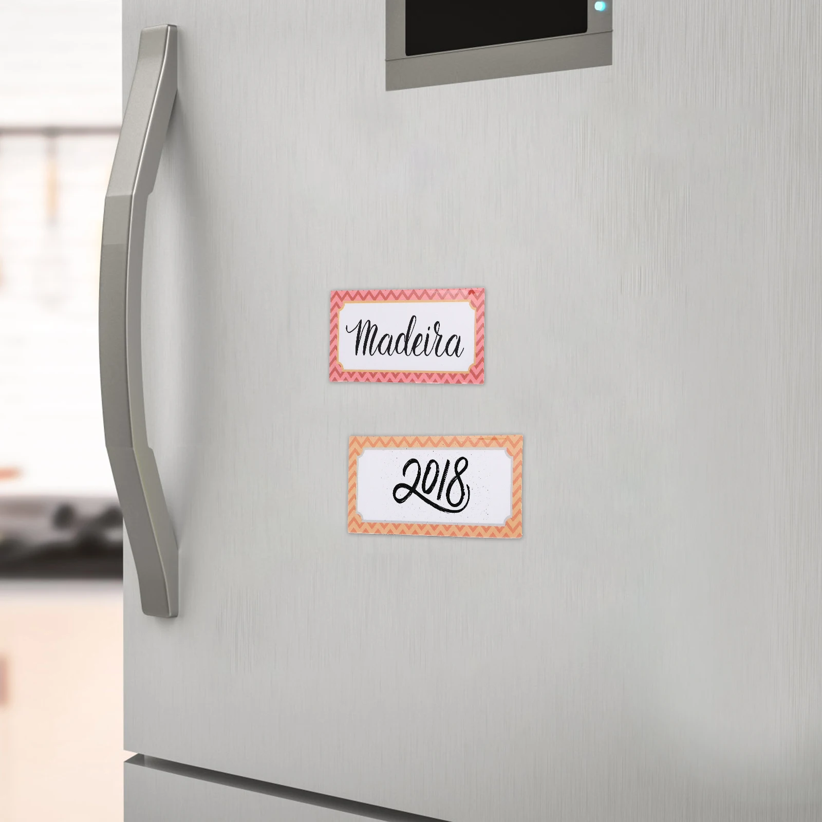 

16 Pcs Magnetic Dry Erase Labels Reusable Fridge Stickers Notepad Whiteboard Home Decor High Quality Material Long