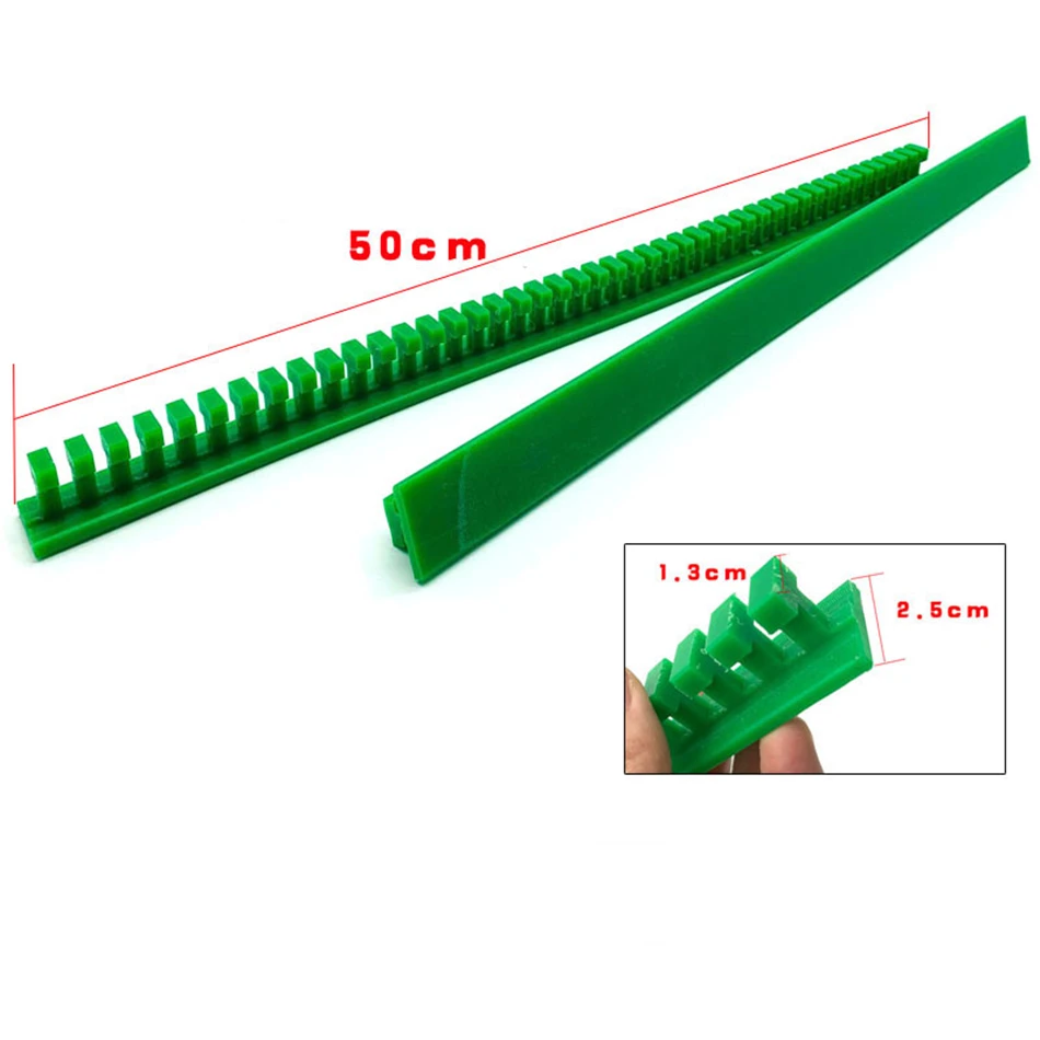 Green 50 cm Long Wedge Glue Tabs  for Big and Long Dent  Tools Car Paintless Dent Repair Tool Auto Dent Tool Kit Super Glue Tabs