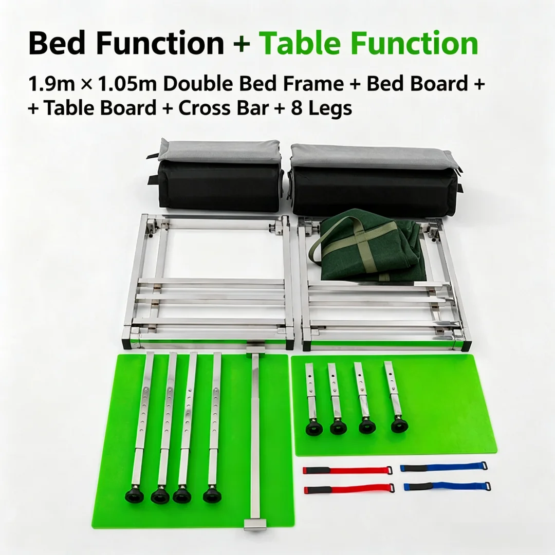 Vehicle‑Mounted Telescopic Pull‑Out Camping Bed Multifunctional Folding Car Bed for Self‑Driving Travel Camper Interior Modifica