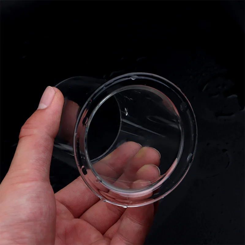 Transparent Hollow Glass Ass Plug Vaginal Anus Expansion Enema Peeper Prostate Massager Adult Couple Foreplay Anal Plug Supplies