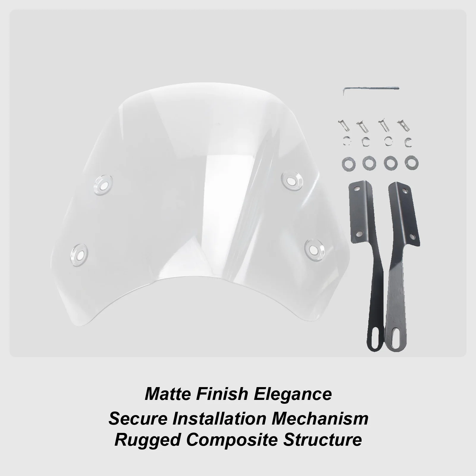 

Обтекатель лобового стекла мотоцикла, обтекатель лобового стекла, аэродинамическая консоль, расширение для приключений, езды на велосипеде, шоссе, поездок на работу, дождь