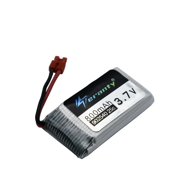 902540 Lipo Drone batteria 3.7V 800mAh 25C per Syma X5 X5C X5S X5SC X5SW TK M68 CX-30 CX-30 K60 905 V931 RC Quadcopter pezzo di ricambio