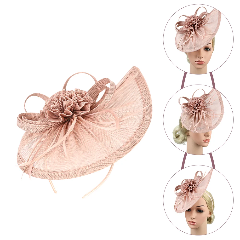 

Mesh Top Headband Women Fashion Retro Bridal Bridesmaid Fascinator Veil Wedding Tea Party Masquerade Stage Performance