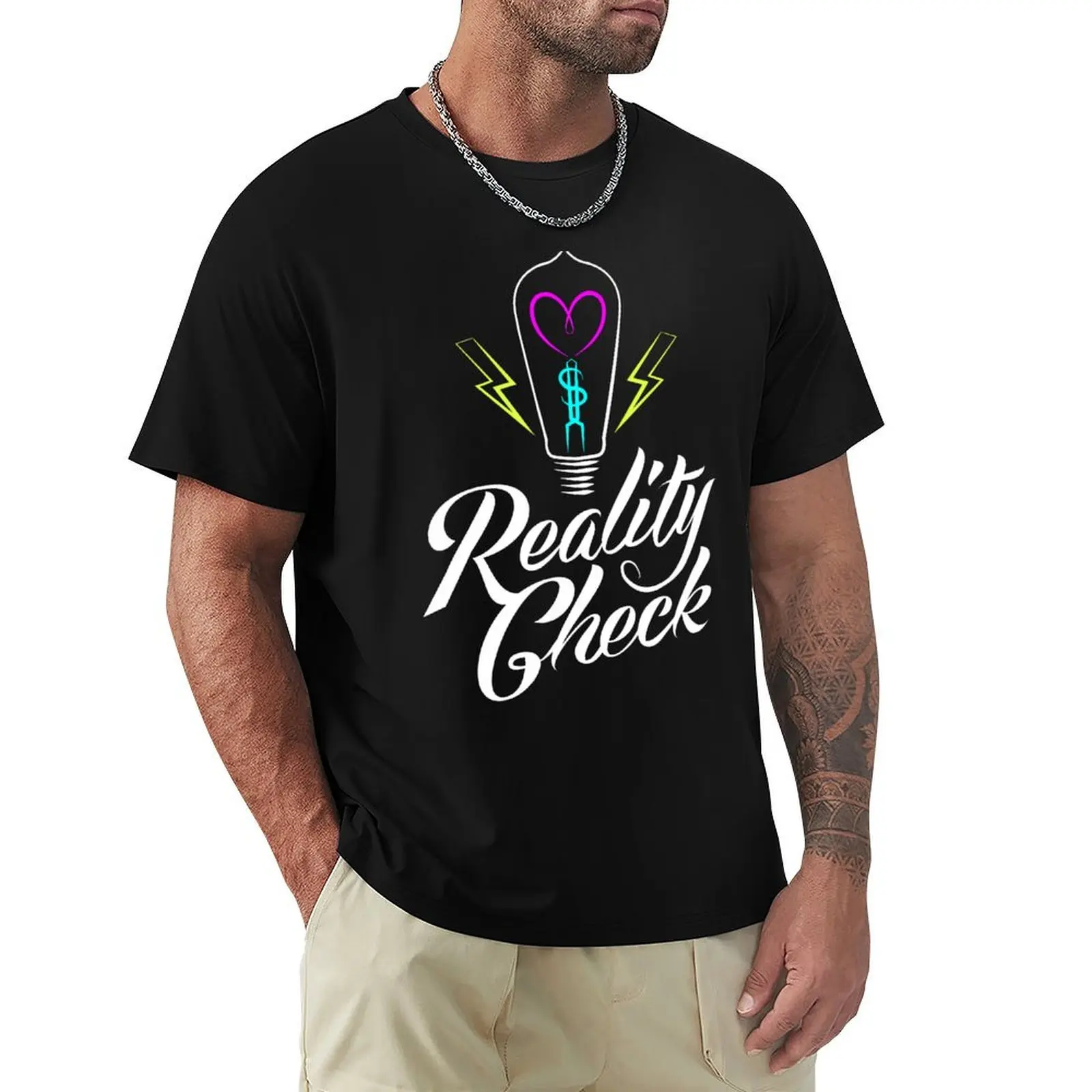 Reality Check T-Shirt Dry Fit Athletic Short Sleeve Shirt