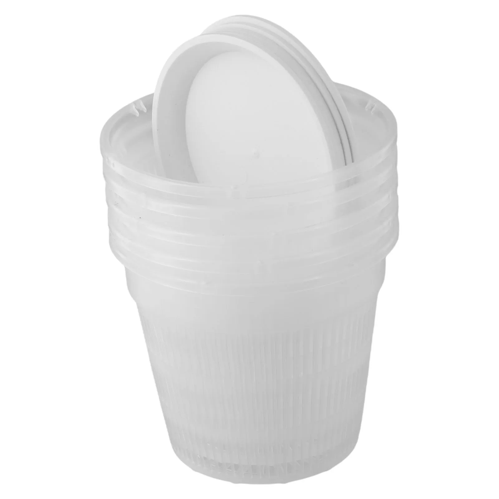 

Clear Clear Flower Pot Plastic Orchid Pot Clear Plastic Pots Modern Design Root Growth Stable Pots Drainage Holes