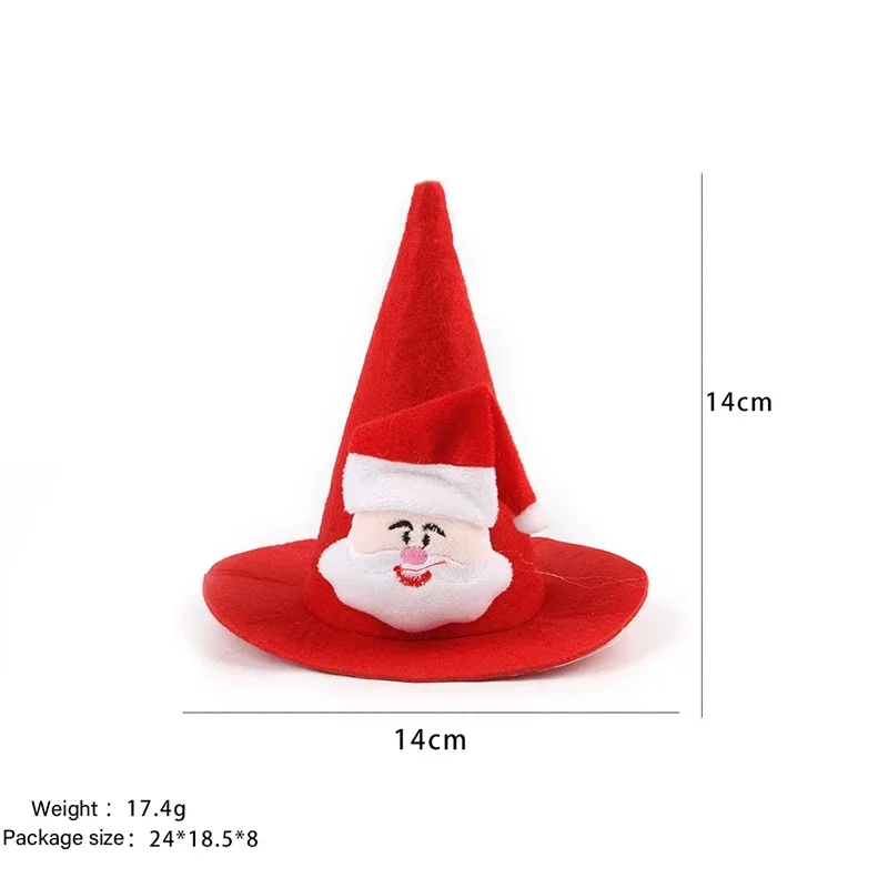 

Pet Christmas Hat Party Hat Santa Hats Cosplay Costume Accessories Pointed Hat Cat Hats Christmas Headwear For New Year Festive