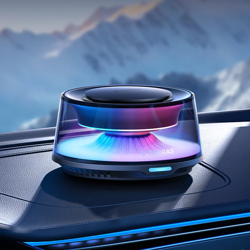 

Car Air Freshener Electric Auto Aroma Diffuser Auto on/Off Essential Oil Diffuser Adjustable Intensity Aromatherapy Diffuser