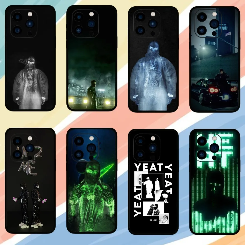 Yeat Rapper 2093 Phone Case For iPhone 15 14 13 12 11 Pro Max mini XS XR X 8 Plus SE Cover