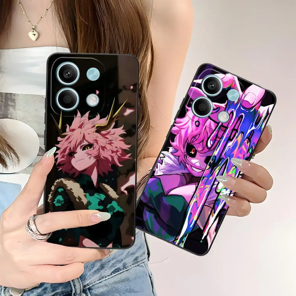 

My Hero Academia Mina Phone Case for POCO M6 M5 M4 M3 X7 X6 X5 X4 X3 F6 F5 F4 Pro GT 5G Colour Printing Protective Cover Luxury
