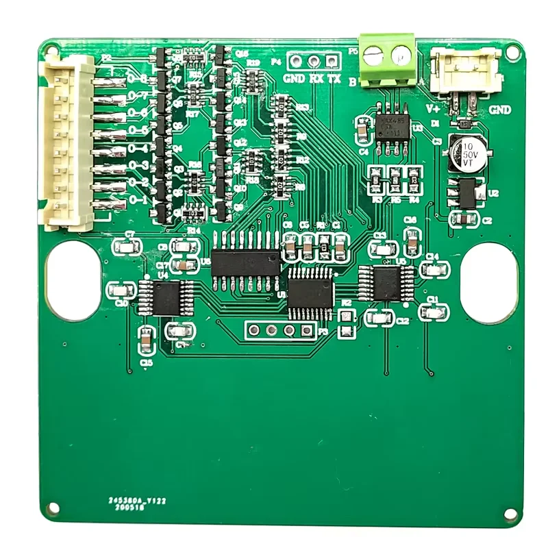 Kapazitives Schlüsselmodul mit Relais, Acht-Wege-Touch-Schalter, selbstsichernd, ineinandergreifend, Zoll, zweifarbige LED