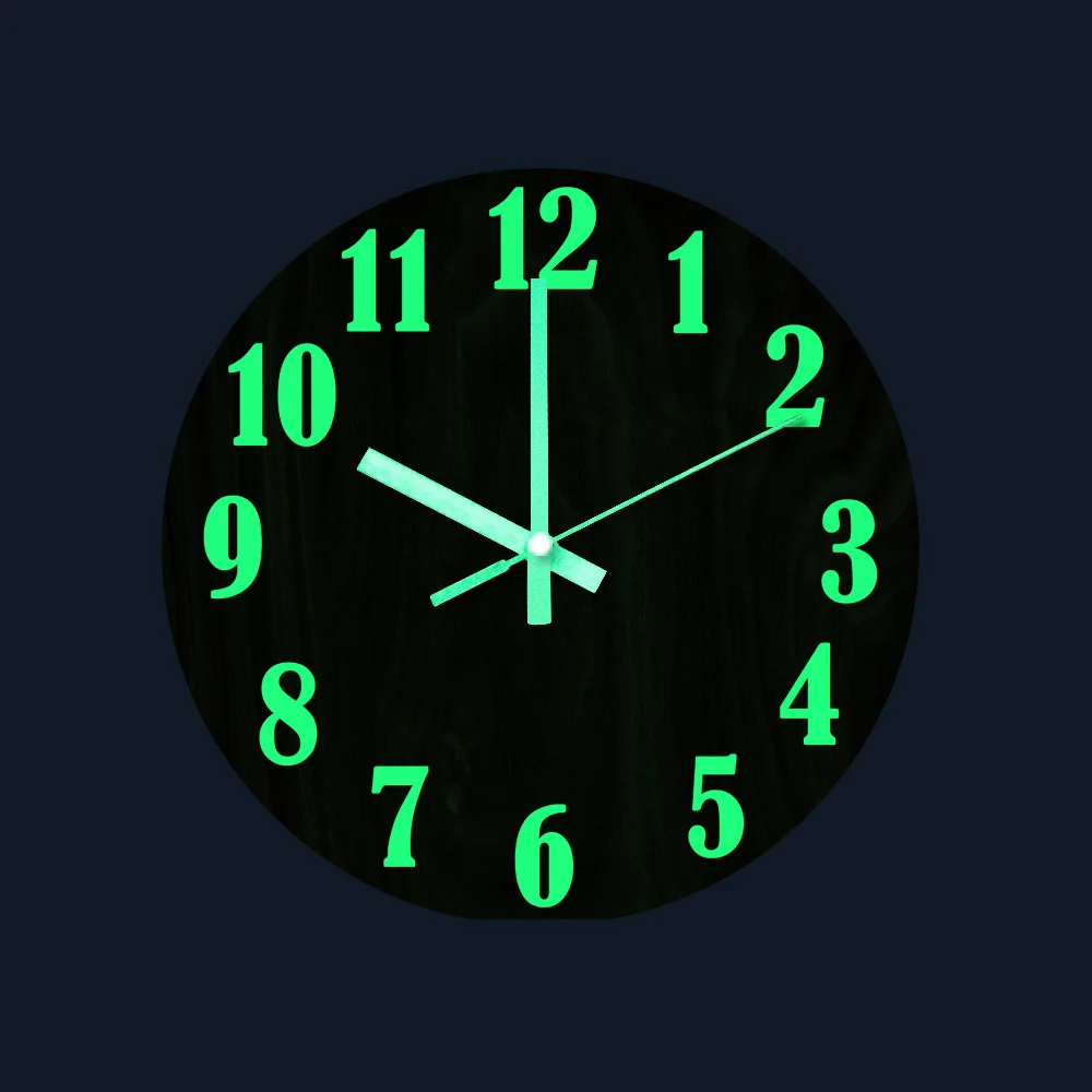 Wall Clock Watch Clocks 3D DIY Acrylic Mirror Stickers Living Room Quartz Needle Europe Horloge Home Wall Decor Free Shipping