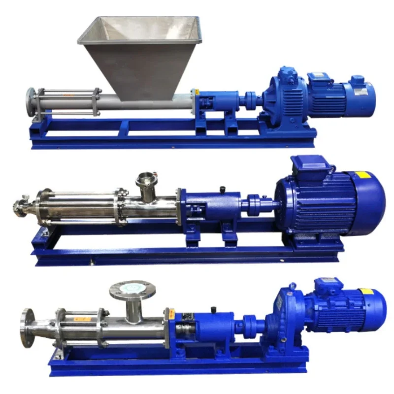 

7,5 кВт 4-дюймовый промышленный центробежный эксцентриковый винтовой насос из нержавеющей стали
