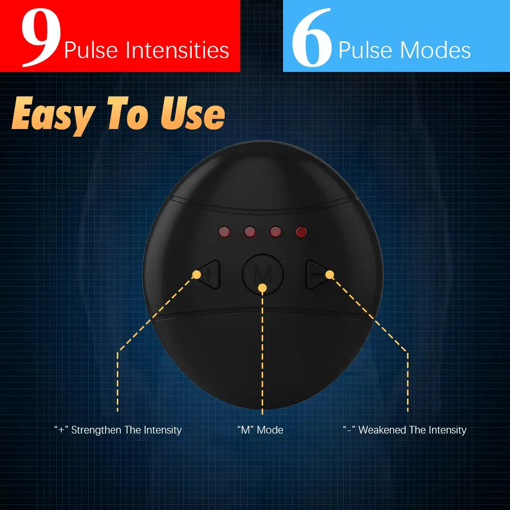 Muscle Stimulator EMS Body Hip Trainer Shaping Patch Sliming Trainer Unisex USB Recharge EMS Muscle Stimulator For Home Use