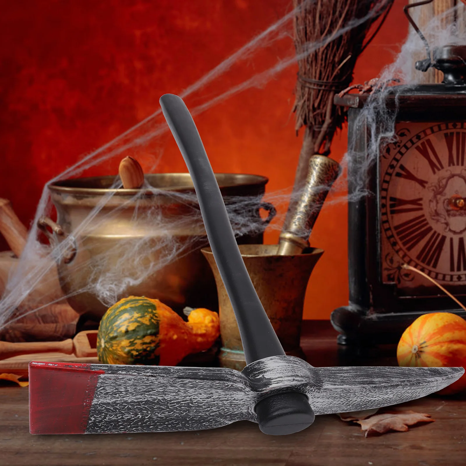 ขวานพลาสติกสำหรับงานปาร์ตี้คอสเพลย์การแสดงบนเวที แต่งกายแฟนซี ของตกแต่งงานปาร์ตี้ฮาโลวีน รูปทรงเหมือนจริง