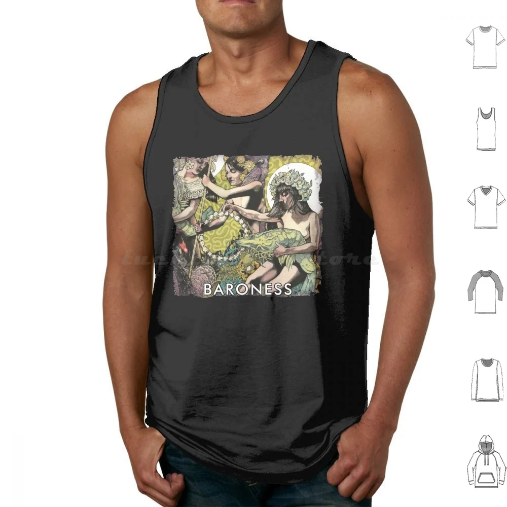 Baroness Tank Tops Print Cotton Baroness Baroness Band Heavy Metal Punk American Band Baroness Album Baroness Tour