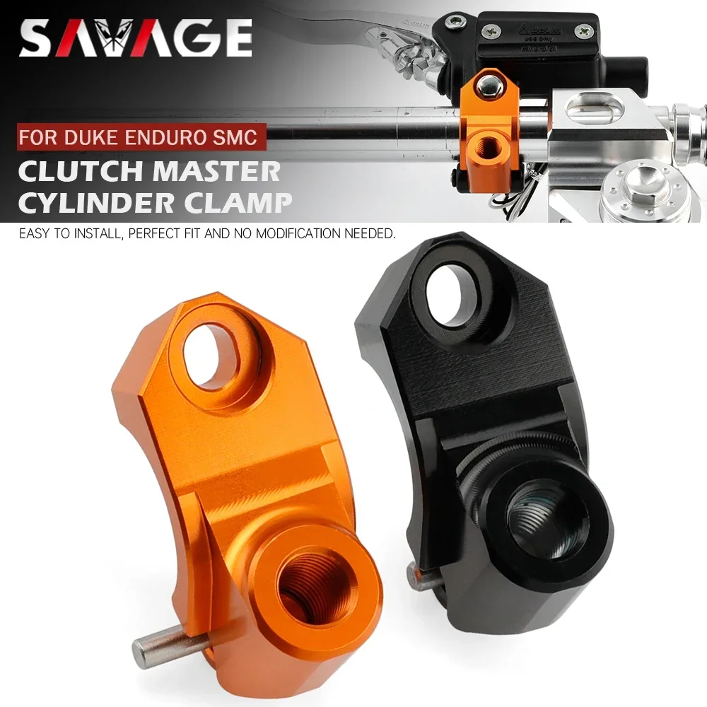 Clutch Master Cylinder Clamp For DUKE 690 ENDURO SMC R 1050 1190 ADV 1290 Super Adventure Motorcycle Accessories Mirror Adapter