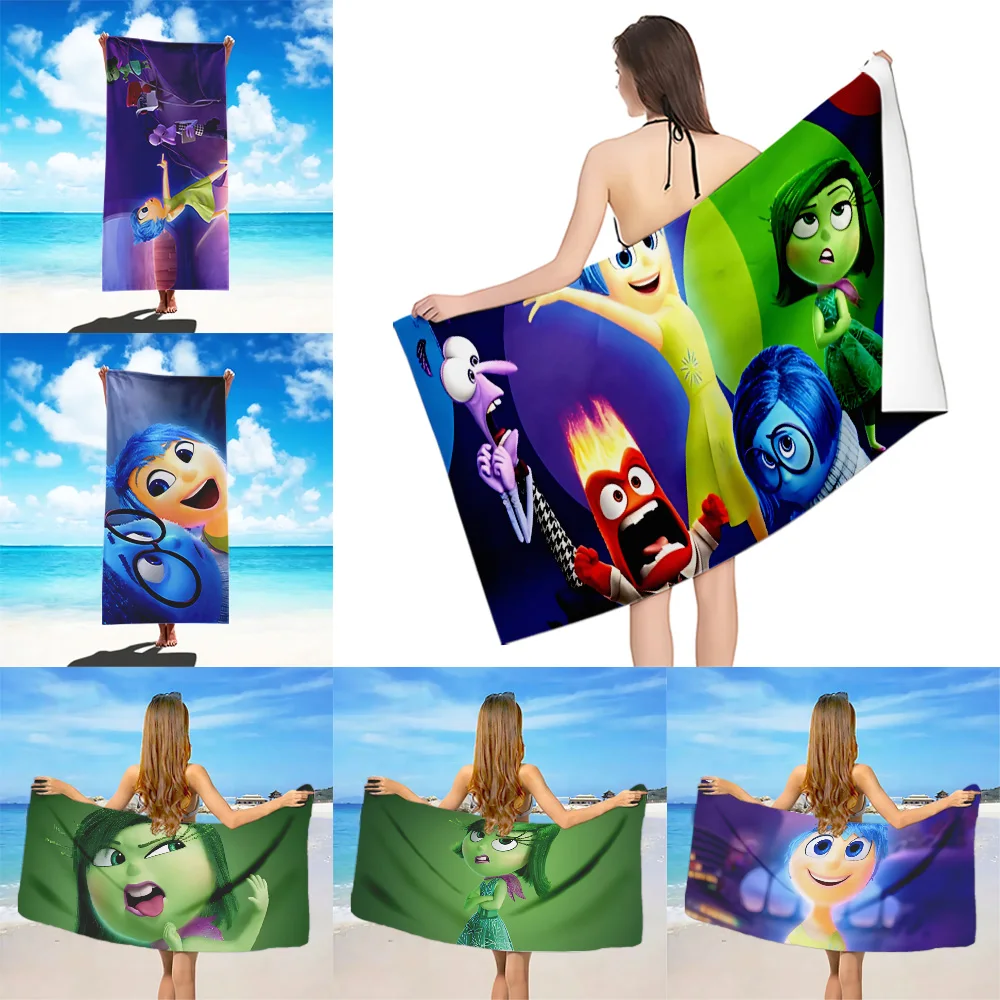 Inside Out  Beach Towel Microfiber Sand Free Quick Dry Soft Sandproof Pool Towels Gift for Women Travel Gym Shower Camping