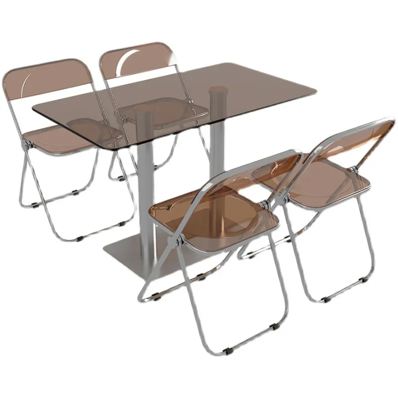 

Маленький круглый обеденный стол из нержавеющей стали — Интернет-стиль знаменитостей для магазинов чая с молоком, кофейных баров и жареной курицы/гамбургеров Re