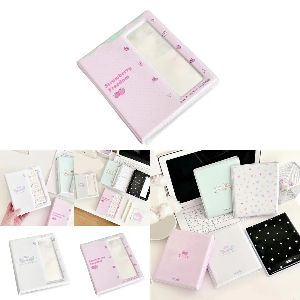 L9BE Photo Booth Album Photocard Holders for Idol Fan Large Capacity Picture Display Photo Collect Book for Event and Memory