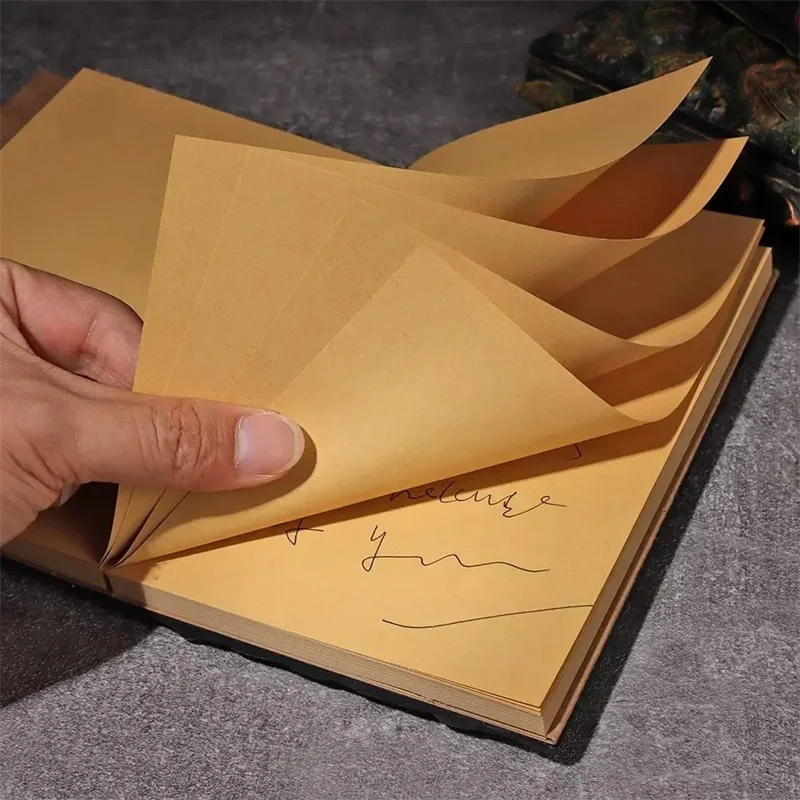 الموضة الرجعية التنين تنقش غطاء دفتر عين التنين الراتنج كتيب السفر مجلة كتاب مكعب تنقش الفن مجلة كتاب #5