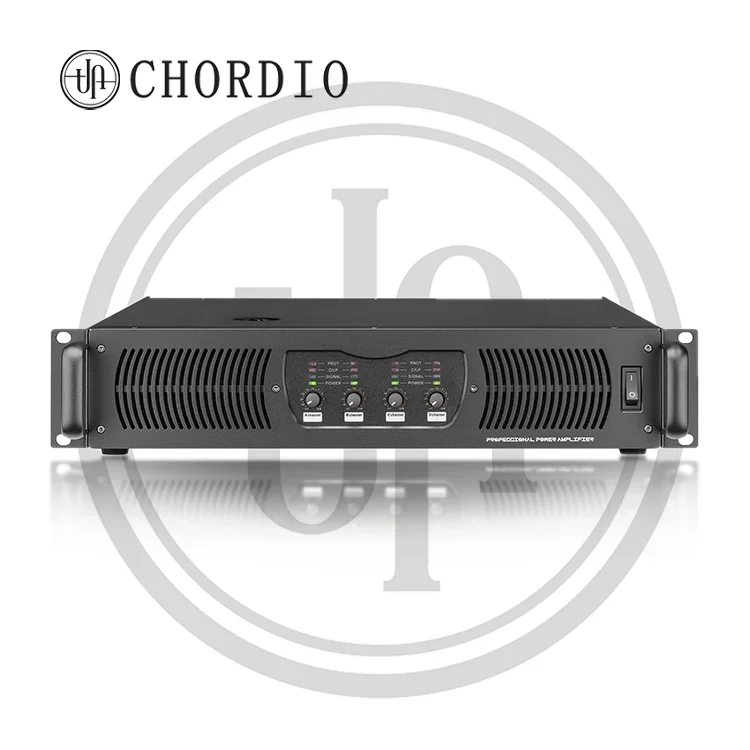 

Chordio C41300 Professional Studio Sound Equipment Multichannel DJ Power Amplifier Outdoor Stage Use Passive Line Array Speakers