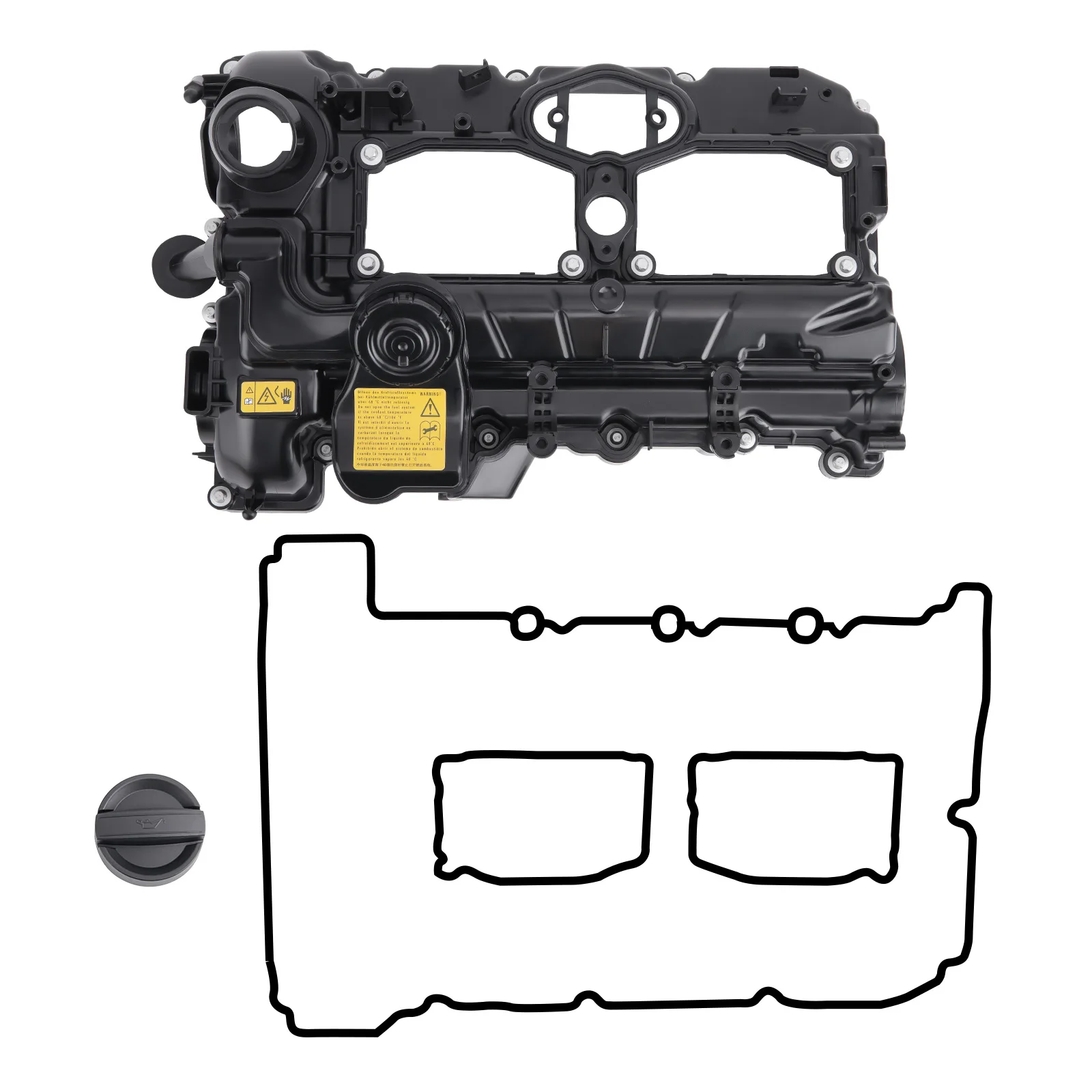 Engine Valve Cover Cylinder Head Cover For BMW 320i 328i 528i X3 X4 X1 Z4 2.0L  11127588412