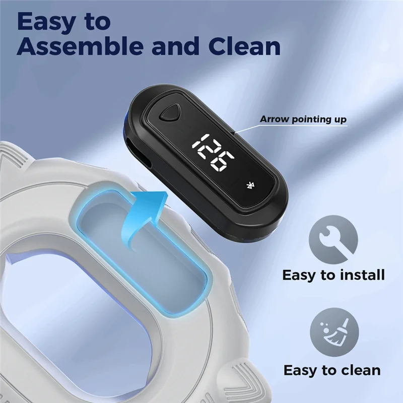 B98A-Fitness Hand Gripper Smart Hand Gripper Finger Training Grip Strengthener With Screen