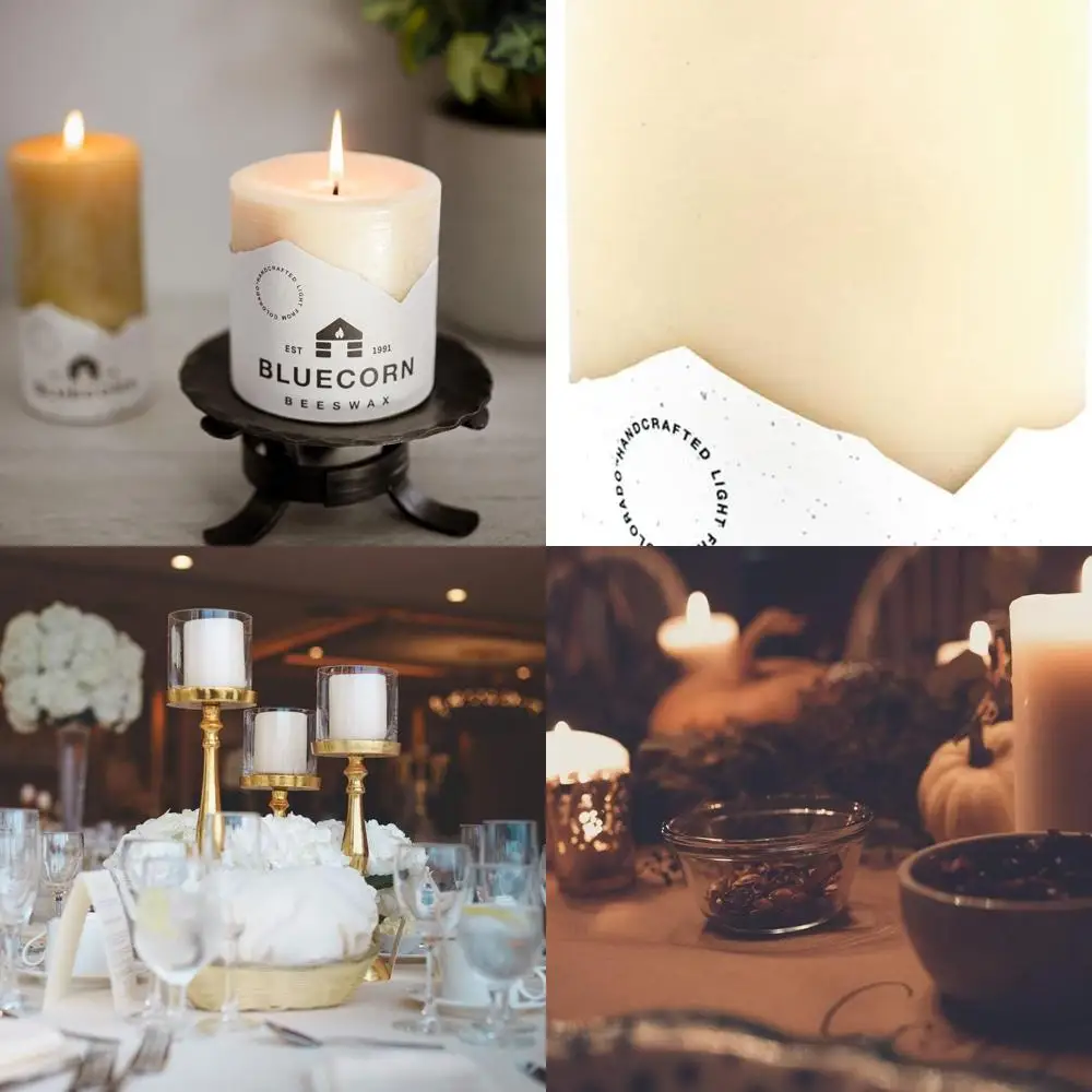 

Свеча-колонна, 100% чистый натуральный пчелиный воск, свеча цвета слоновой кости 3x6, чистый горящий и без капель, стойкий (90 часов), аромат Fre