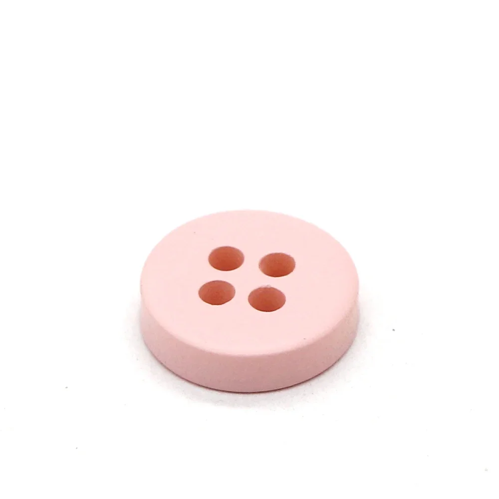 HENGC 50Pcs 11mm Small Colorful Resin Buttons for Clothing Cute Kid Shirt Blouse Skirt DIY Crafts Sewing Accessories Wholesale