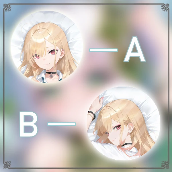 

Kitagawa Marin Dakimakura Hing Body Pillow Case Cosplay Japanese Otaku Cushion Cover Xmas