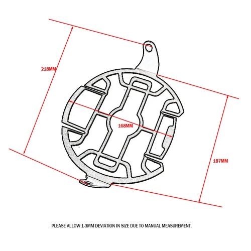 Imagen 2 del producto Protector de faros para Guerrilla Himalayan 450 2024 2025 Guerrilla450 Himalayan450 cubierta protectora de pantalla de luz de cabeza