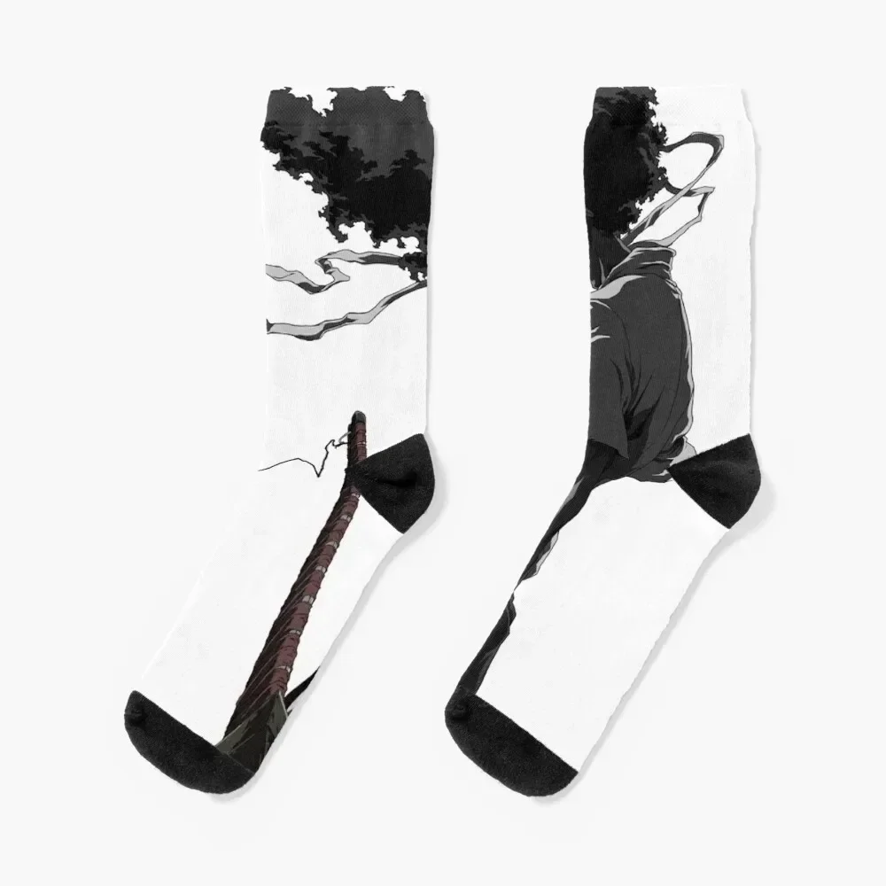 Afro Samurai Socks Thermal man winter warm winter Women Socks Men's