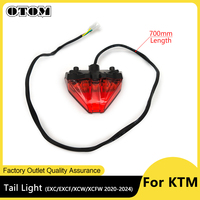 OTOM Motorcycle Tail Light Taillight Rear Brake Stop Lights License Plate Lamp Turn Signal Lights For KTM EXC EXCF XCW XCFW XWF