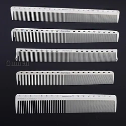 Pettine per capelli giapponese a doppia faccia con scala Laser parrucchiere antistatico taglio di capelli pettine salone taglio di capelli impugnatura antiscivolo G0302