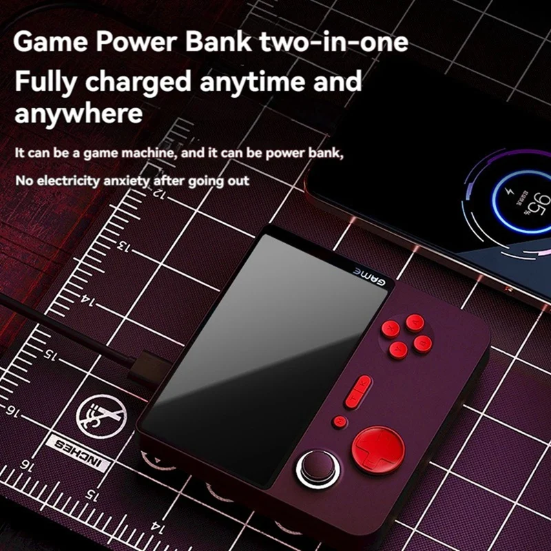 B50B-E5 Handheld Video Game Console 64G 15000 Games 5Inch HD Retro Game Console 6000Mah Support 13 Emulators