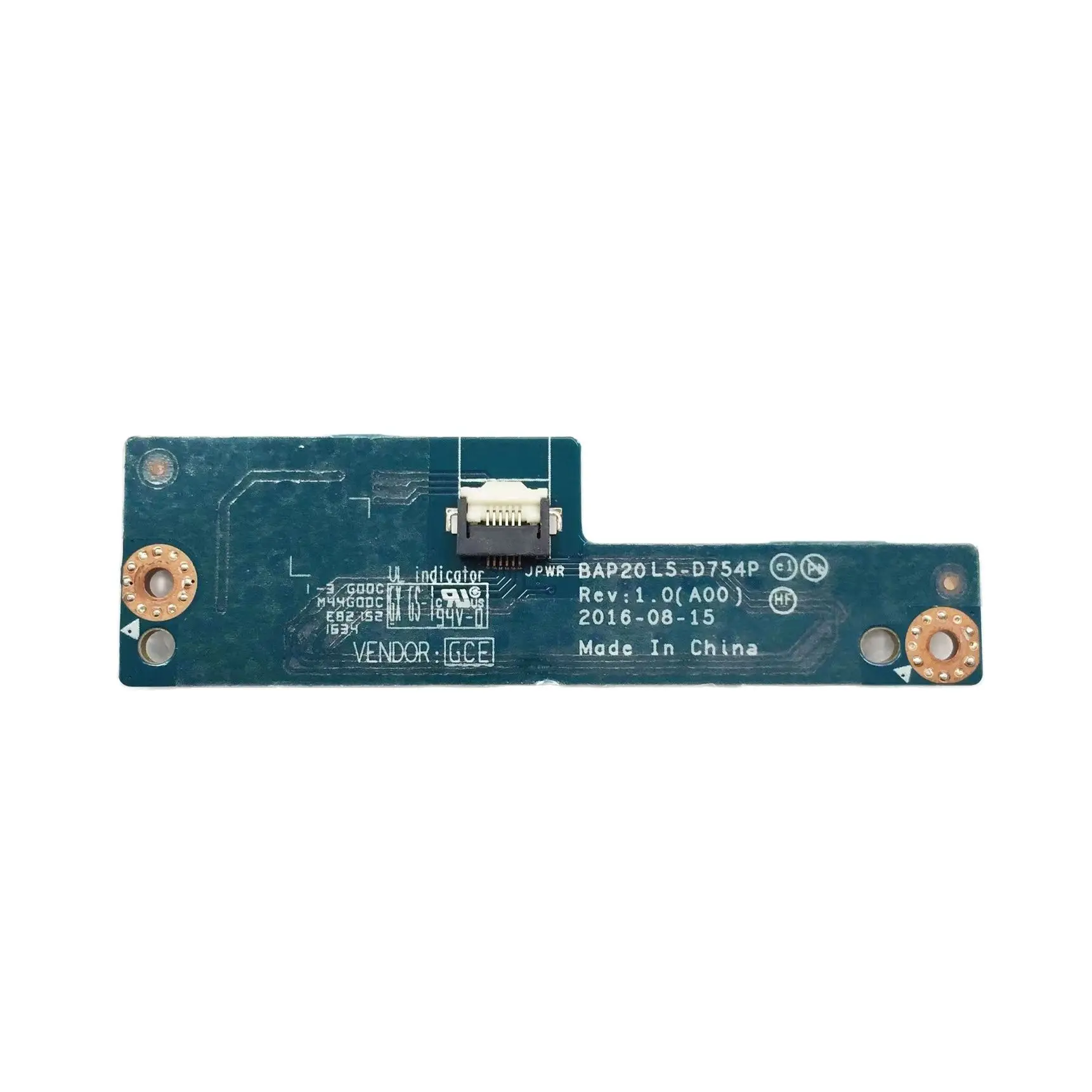 MLLSE-interruptor de encendido para DELL ALIENWARE 17 R4, tablero de botón BAP20 LS-D754P, envío rápido, disponible