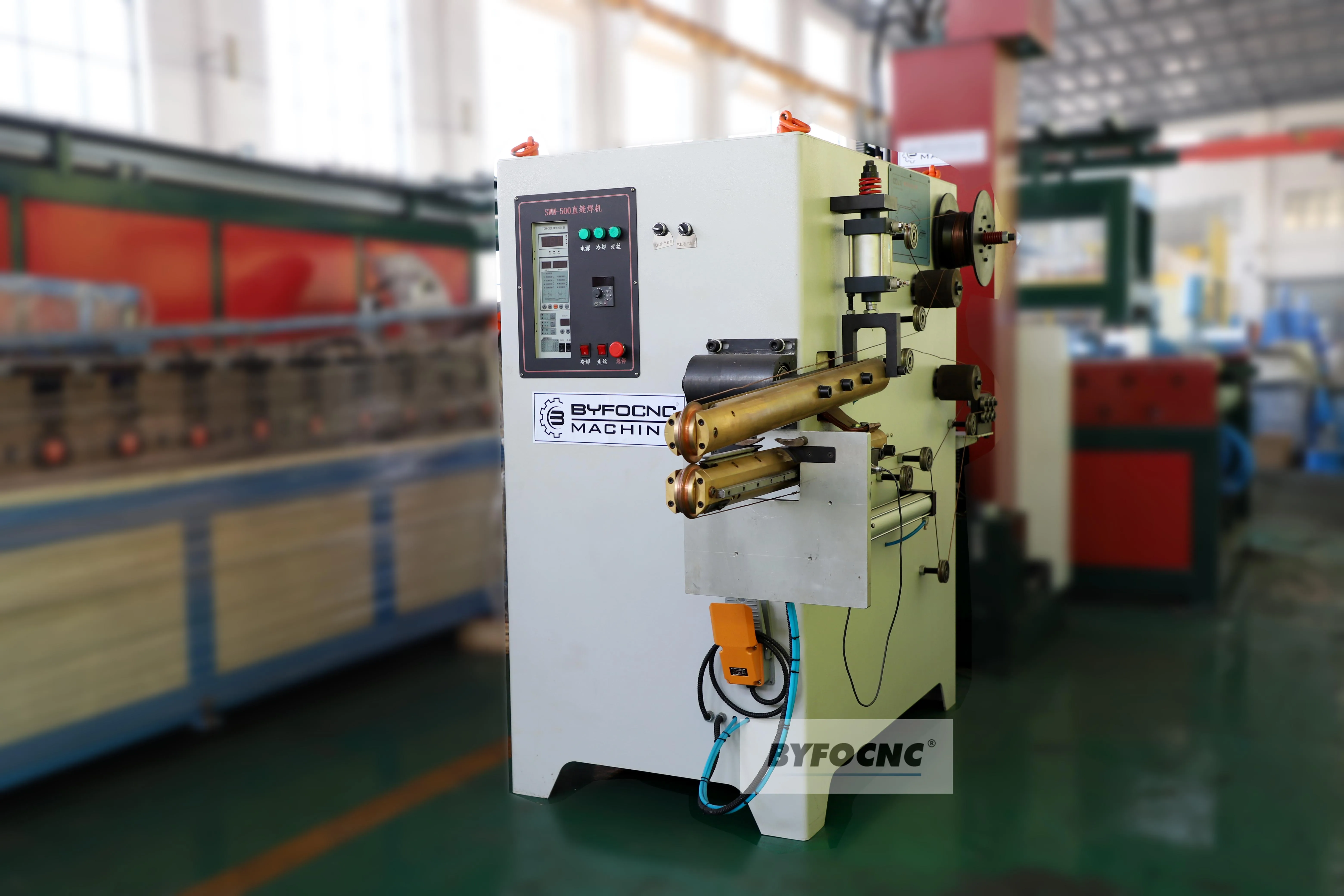 Round Duct Air Duct Stitch Seam Welding Machine Straight Stitch Welder Making Machine