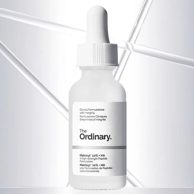 Suero multi-péptido + HA de 30 ml, complejos de ácido hialurónico y aminoácidos para ayudar a mejorar la apariencia de firmeza y elasticidad.