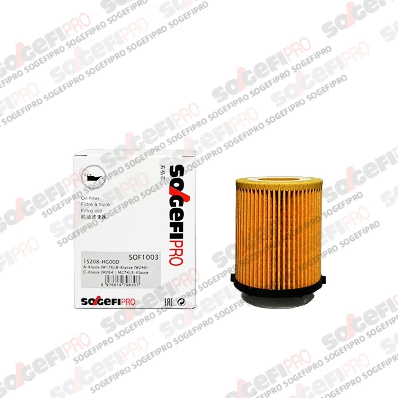 

For Mercedes-Benz A B C E Class CLA GLA GLC GLE GLK SLC SLK VITO Sprinter For INFINITI Q30 Q50 Q60 QX30 SOGEFIPRO Oil Filter