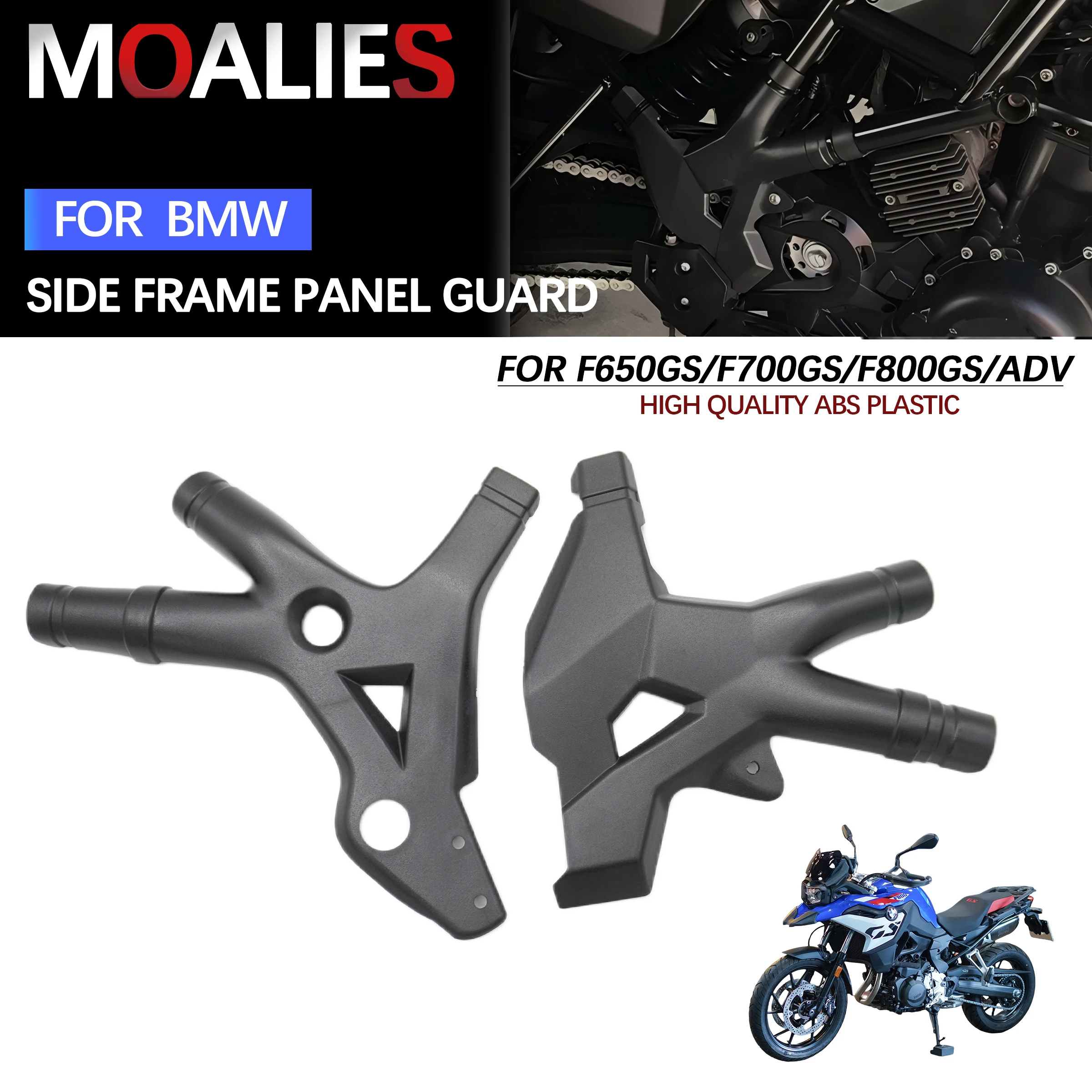 

For BMW F800GS ADV F 800 GS Adventure F700GS F650GS Twin 2008-2018 Motorcycle Frame Cover Side Filing Panel Guard Trim Protector