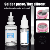 Solder paste activators, diluents, solder paste body diluents, DIY repair tools