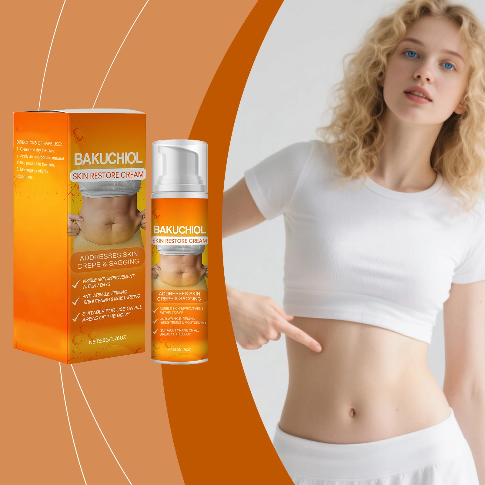 

Hyaluronic Acid Skin Firming Care Cream Promotes Skin Regeneration Improve Sagging Skin Long-Lasting Moisturizing Body Lotion