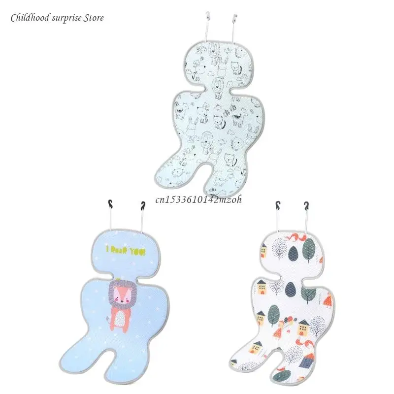 

Stroller Liners Baby Buggys Pushchair Body Support Pad Baby Car Cushion Breathable Baby Pad for Dropship