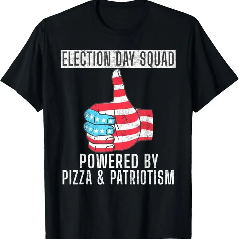 Fun Voting Booth Poll Worker Volunteer Election Day Squad T Shirt