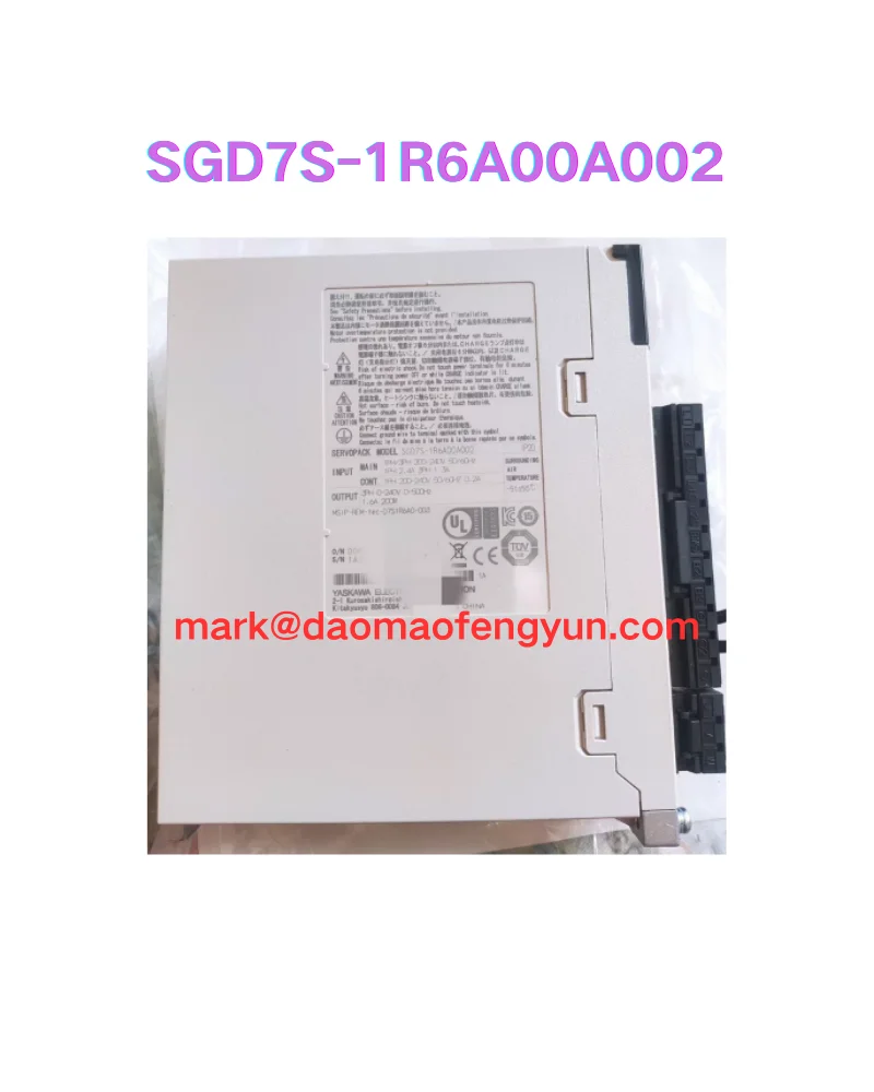 

SGD7S-1R6A00A002 New Servo Drive
